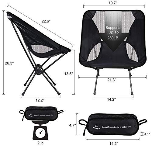 Luxury Folding Lightweight Compact Camping Chair For Adults