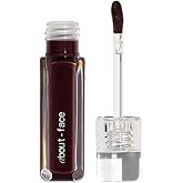 about-face Light Lock Lip Gloss Play Hooky – Non-Sticky, High-Shine Lip Oil Gloss with Coconut Oil, Peppermint & Lavender – Vegan, Cruelty-Free, Clean Beauty – 0.21 oz (Plum Brown)