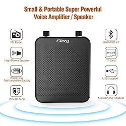 Giecy Voice Amplifier, Giecy 30W 2800mAh