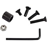 JIALITTE Quick Detach Swivels Stud Mount Base Adapter Kit with 4 Screws + 1 nut + 1 Wrench
