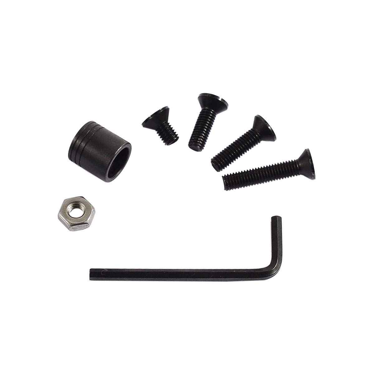 JIALITTE Quick Detach Swivels Stud Mount Base Adapter Kit with 4 Screws + 1 nut + 1 Wrench