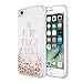 kate spade new york Liquid Glitter Case for iPhone 8 - also compatible with iPhone 7 - Pop Fizz Clink Rose Gold / Clear