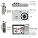 HD Mini Digital Camera with 2.7 Inch TFT LCD Display,Kids Childrens Point and Shoot Digital Video Cameras Silver--Sports,Travel,Holiday,Birthday Presen