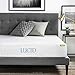LUCID 10 Inch 2019 Gel Memory Foam Mattress - Firm Feel - CertiPUR-US Certified - 10-Year Warranty - King
