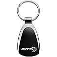 Au-tomotive Gold, Inc. Tear Drop Key Chain for Dodge SRT (Black)