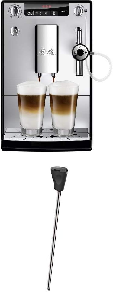 Amazon.de: Melitta Caffeo Solo & Perfect Milk E957-103 Schlanker Kaffeevollautomat mit Auto-Cappuccinatore | Automatische Reinigungsprogramme Silber + Milchlanze für Kaffeevollautomaten - Kaffeevollautomat 2020