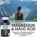 Ahana Nutrition Pure Magnesium Malate - Muscle Support and Energy Supplements (1,350mg – 90 Capsules)