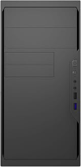 CiT Work Micro ATX Mini ITX PC Case Black USB 3.0 Cooling Support SPCC Steel view 3