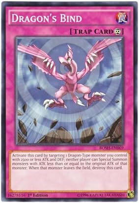 Amazon 遊戯王 英語版 Bosh En069 Dragon S Bind 竜の束縛 ノーマル 1st Edition トレカ 通販