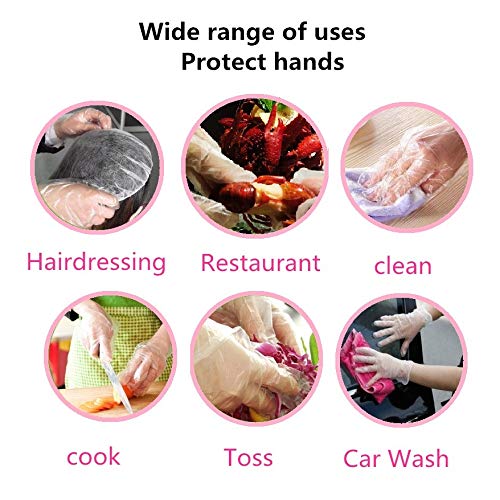 1 Disposable+Food+Prep+Gloves+Transparent