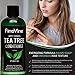 Best Tea Tree Oil Shampoo - Made in USA - for Men, Women and Kids - Prevent Hair Dandruff, Head Lice, Dry Itchy & Flaky Scalp. Sulfate and Paraban Free. (Shampoo)