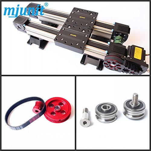 MJUNIT belt drive linear guide rail cnc for machine components CO2 laser mechanical with 2000mm stroke