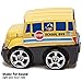 Kid Galaxy PBS Kids Toy School Bus. Soft Push Car Vehicle for Toddlers, Kids Age 18 Months & Up, Yellow. Juguetes Coche Camión para Niños. from Co. Behind Caillou, Cat in The Hat & Clifford Vehicle