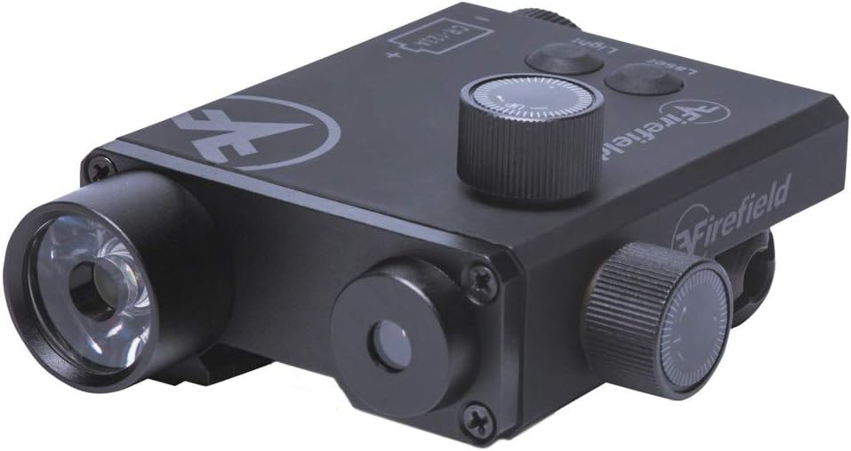 Firefield Charge XLT Flashlight and Green Laser Sight, Black FF25013