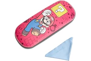 PERFECTSIGHT Hard Shell Eyeglasses Case, Kawaii Protective Glasses Case for Kids, Cute Eyeglass Case for Women Men Girls