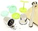 Set of 2 Loose Tea Strainers with Tea Scoop | Best Extra Fine Tea Infusers for Steeping Loose Leaf Tea | Cute Tea Steepers for Brewing the Best by Teavli