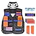 Walsilk Children Kids Tactical Vest Kit for Nerf Guns N-Strike Elite Series,Adjustable Elite Tactical Vest Jacket Kit,Perfect Gift for Kid Toy Play or Other Outdoor Activities