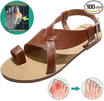 comfy toe correction sandals