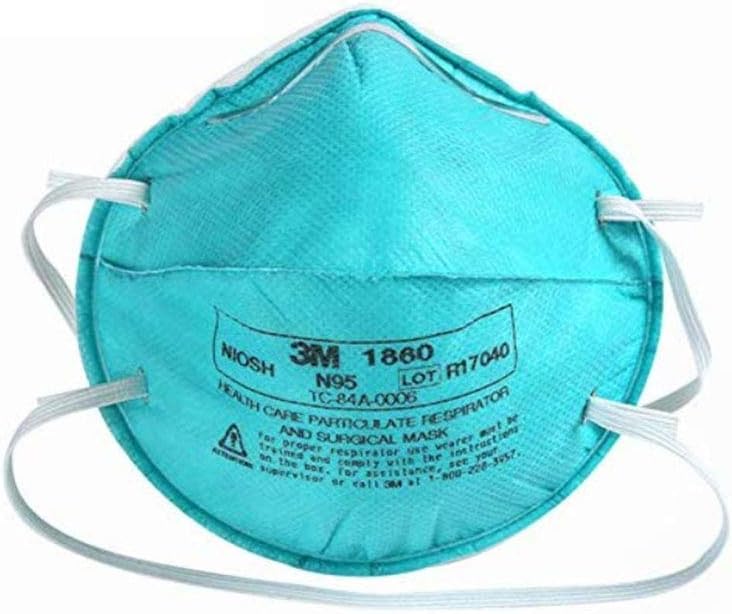 Vadomiguel 5 PCS 3M 1860 Medical Protective Mask,Maintenance-free Dust-proof Medical Mask