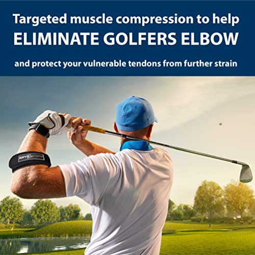 ionocore® Tennis Elbow Strap Golf & Tennis Arm Support Brace with