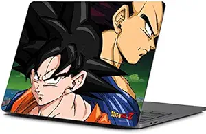 Skinit Decal Laptop Skin Compatible with MacBook Pro 13-inch (2016-17) - Officially Licensed Dragon Ball Z Dragon Ball Z Goku & Vegeta Design