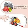 ANIKI TOYS Early Education 12 Month+ Monster Trucks Set Friction Power Vehicle, Pull Back Car, Free Wheel Push and Go…