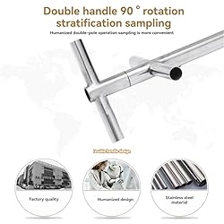 WANFEC Grain Probe Sampler Powder Sampler Stainless