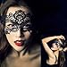 Rbenxia Women Girl Sexy Lace Eyemask Eye Mask for Halloween Masquerade Party Black, Black