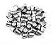 Honbay 50pcs Silver Sewing Quilting Metal Thimbles DIY Craft Finger Protector