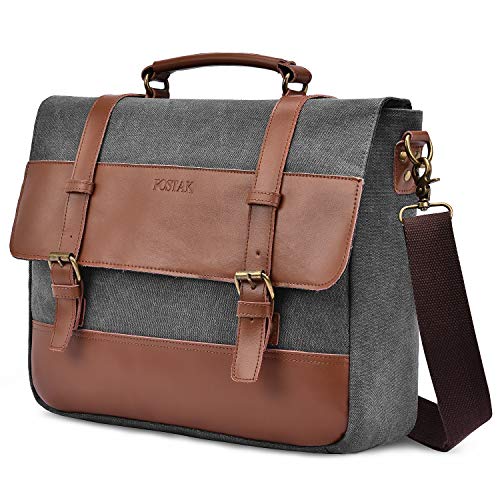 Buy Mens Messenger Bag,1415.6 inch Laptop Shoulder Bag Vintage Satchel