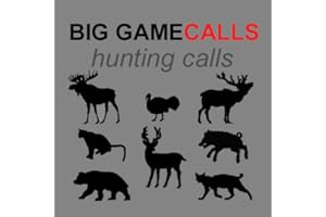 Big Game Calls - The Ultimate Big Game Hunting Calls App For Whitetail Deer, Elk, Moose, Turkey, Bear, Mountain Lions, Bobcat