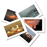 Great Lighthouse Postcards. Variety Pack. 4x6, 10 Pack, 2 each of 5. Unique Birthday Cards, Thank You Notes & Invitations. Best Quality Christmas & Valentine's Day Gifts for Women, Men & Kids