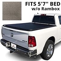 Mua Lund Genesis Tri Fold Soft Folding Truck Bed Tonneau Cover 95065 Fits 2009 18 19 20 Classic Dodge Ram 1500 5 7 Bed Tren Amazon Má»¹ Chinh Hang 2020 Fado
