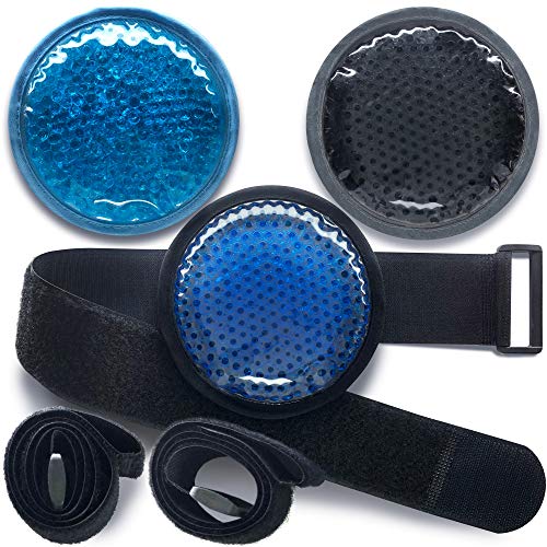 Climate pack 1Piece 5 inch diameter gel ice packs for injuries comes