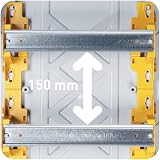 Legrand Surface Mount Distributor IP65 IK09 1 Row 4TE 200x128x115.6mm view 8