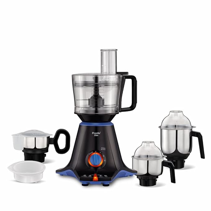 Buy Preethi MG227 750W Mixer Grinder with 4 Jars, Black Online at Low