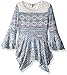 Amy Byer Girls' Big Bell Sleeve 2fer Cozy with Legging