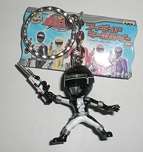 Amazon Co Jp 轟轟戦隊 ボウケンジャー フィギュア キーホルダー ボウケンブラック プライズ 単品 Banpresto バンプレスト おもちゃ 通販