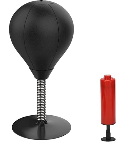 Stress Relief Boxing Ball SAHENITEANA Desktop Punching Bag - Suction ...
