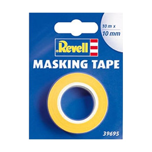 39695 Masking Tape, Modellbau Malerband fÃ¼r Lackier- und Malerarbeiten, 10m x 10mm