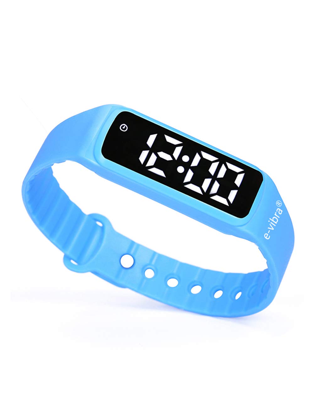 e-vibra Potty Training Watch - Silent Vibrating Alarm Reminder Watch - with up to 8 Personal Alarms Kids & Adult Medication Alarm (Blue)