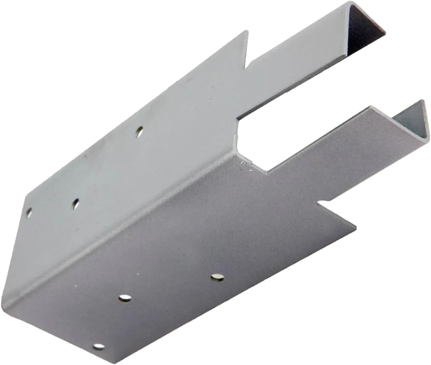Pack of 6 x Galvanised Mortice Arris Rail Brackets (200mm x 62mm x 62mm)