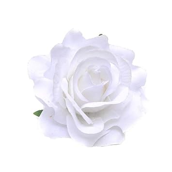 Amazon Com White Flower Hair Clip Multifunction Elegant Rose