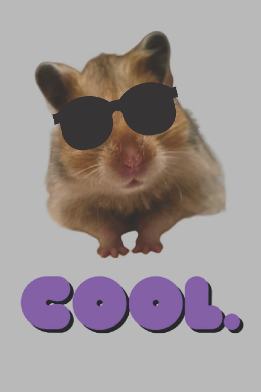Cool Hamster notebook [6 x 9 inch, 100 pages]: High quality wide-ruled notepad with 100 pages (50 sheets). (The Hamster Series)
