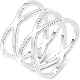 Jude Jewelers Stainless Steel Braided Woven Knot Wave Statement Anniversary Cocktail Party Ring