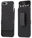 iPhone 7 Plus Case, Aduro COMBO Shell &amp; Holster Case Super Slim Shell Case w/ Built-In Kickstand + Swivel Belt Clip Holster for Apple iPhone 7 Plus (Wireless Phone Accessory)