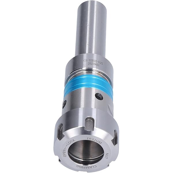 JUSTJUNFEN MT2-ER32 Taper Shank Collet Chuck Tool Holder - For Lathe & Milling, M3/8 Or M10 Size, Steel Construction