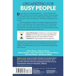 The 8 Minute Organizer: Easy Solutions to Simplify Your Life in Your Spare Time
