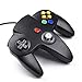 2 Pack Classic N64 Controller, iNNEXT N64 Wired USB PC Game pad Joystick, N64 Bit USB Wired Game stick Joy pad Controller for Windows PC MAC Linux Raspberry Pi 3 Genesis Higanthumb 2