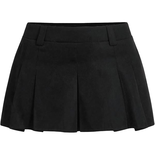 Wzmzjy Stylish Women's Mini Skirt, Black M at Amazon Women's